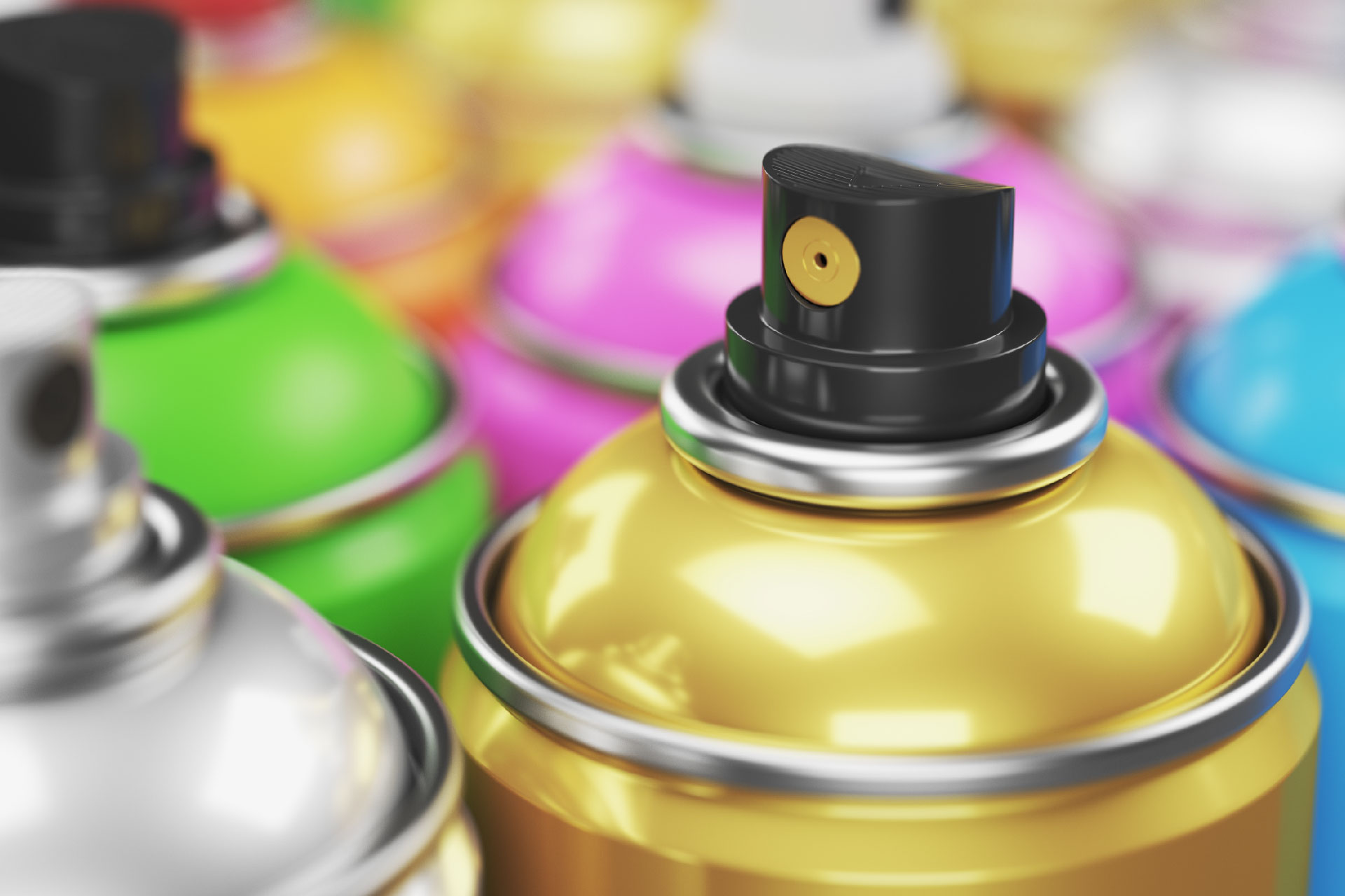 Vernici speciali per aerosol